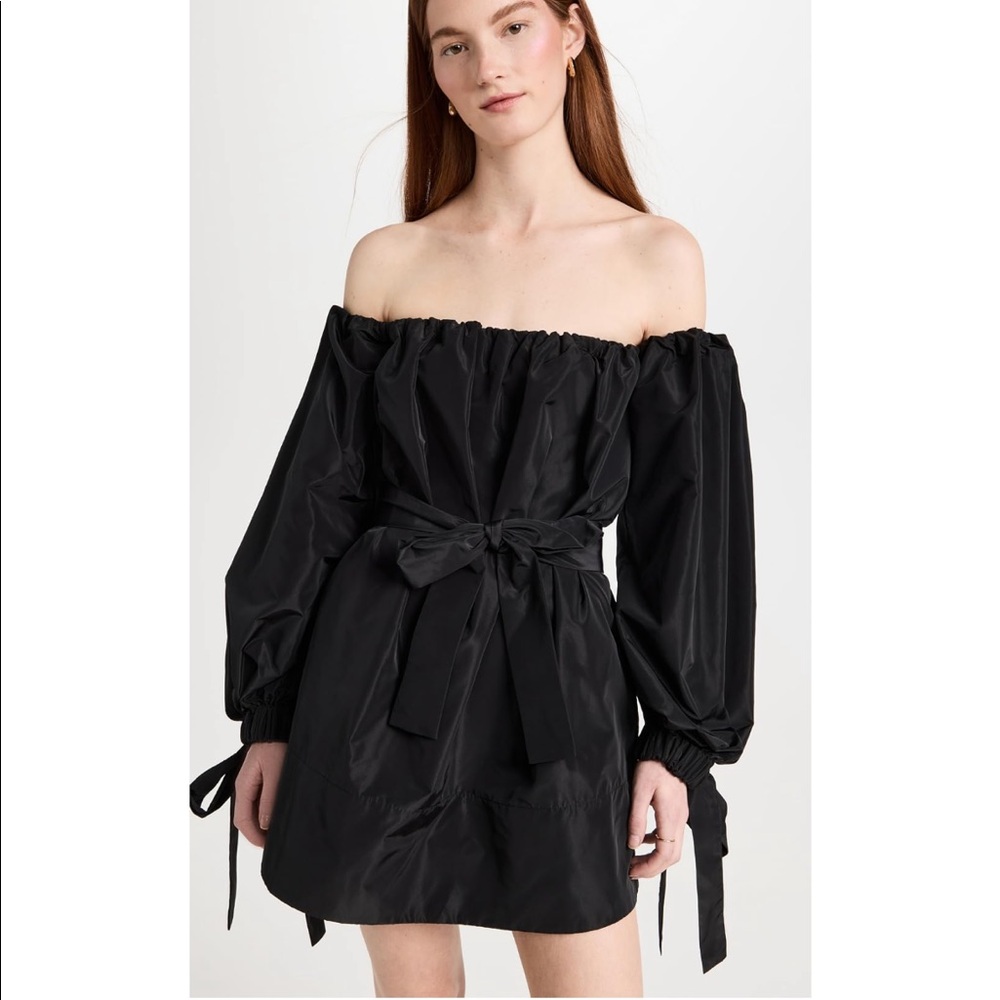 Staud black dress